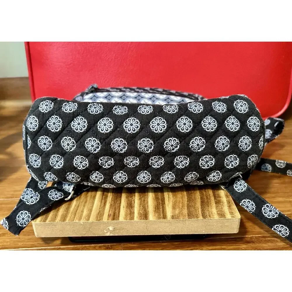 Stephanie Dawn Black and White‎ Patterned Hiking Backpack